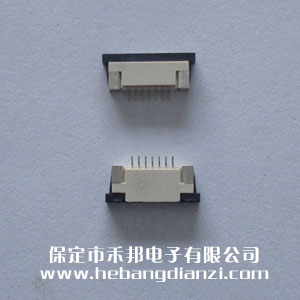 FPC座7P下 間距1.0