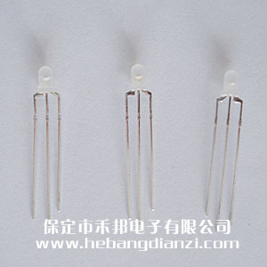 Φ3白-紅綠雙色共陰