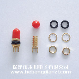 SMA加長直座(全長16mm)偏腳