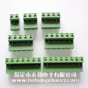 7.62臥式插拔端子-2P,3P,4P,5P,6P,7P,8P,9P,10P,11P,12P