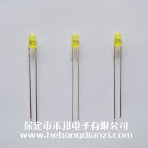 Φ3黃色 無(wú)沿