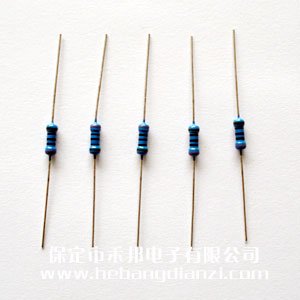 1/2W金屬膜 0.1% 500歐 精密直插電阻