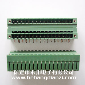 帶固定孔雙層端子臺(tái)5.08-2*16P