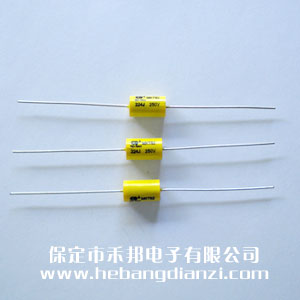 優(yōu)質(zhì)軸向無(wú)感電容 穿心電容 0.22uF