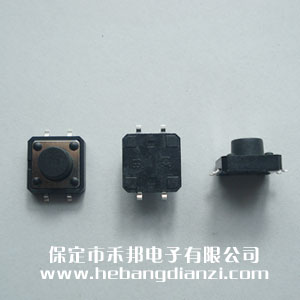 貼式輕觸開關(guān)12*12*7mm