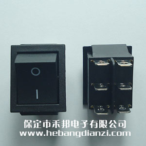 KCD2-202船型開關 黑色