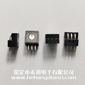 編碼開關(guān)0-F 側(cè)旋轉(zhuǎn)