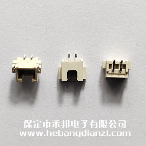 XH2.54-2P臥貼針座